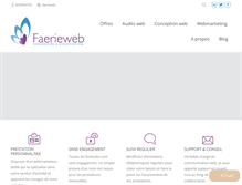 Tablet Screenshot of faerieweb.com